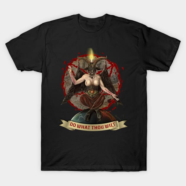 baphomet T-Shirt by sevencrow